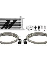 Mishimoto Universal Silver Non-Thermostatic 16-Row Oil Cooler Kit                                     - MMOC-U16SL - Image 4