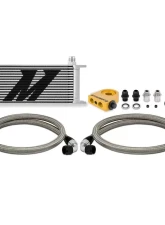 Mishimoto Universal Silver Thermostatic 16-Row Oil Cooler Kit                                     - MMOC-U16TSL - Image 4