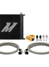 Mishimoto Universal Black Thermostatic 34-Row Oil Cooler Kit                                     - MMOC-U34TBK - Image 4