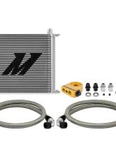 Mishimoto Universal Silver Thermostatic 34-Row Oil Cooler Kit                                     - MMOC-U34TSL - Image 4