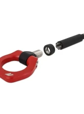 Mishimoto Red Front Racing Tow Hook Subaru | Scion | Toyota 2013-2022                                     - MMTH-BRZ-13RD - Image 3