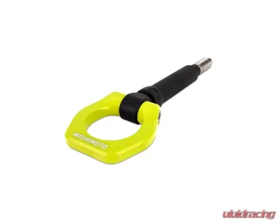 Mishimoto Neon Yellow Front Racing Tow Hook Subaru | Scion | Toyota 2013-2022 - MMTH-BRZ-13NY