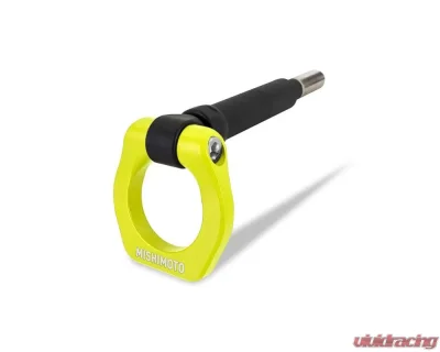 Mishimoto Neon Yellow Front Racing Tow Hook Subaru | Scion | Toyota 2013-2022 - MMTH-BRZ-13NY