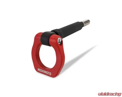 Mishimoto Red Front Racing Tow Hook Subaru | Scion | Toyota 2013-2022 - MMTH-BRZ-13RD