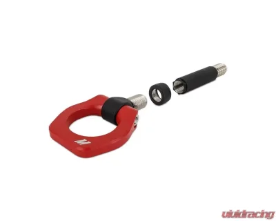 Mishimoto Red Front Racing Tow Hook BMW F80 M3 2014-2018 - MMTH-F80-15RD