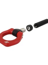 Mishimoto Red Racing Tow Hook Subaru WRX | STI 2002-2007                                     - MMTH-WRX-01RD - Image 3