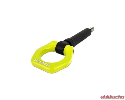 Mishimoto Neon Yellow Racing Tow Hook Subaru WRX | STI 2002-2007 - MMTH-WRX-01NY