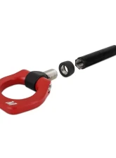 Mishimoto Red Front Racing Tow Hook Subaru WRX 2022+                                     - MMTH-WRX-22RD - Image 3