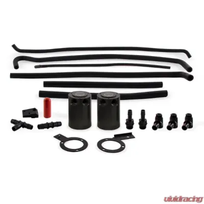 Mishimoto Baffled Oil Catch Can System - MMBCC-STI-08SBE