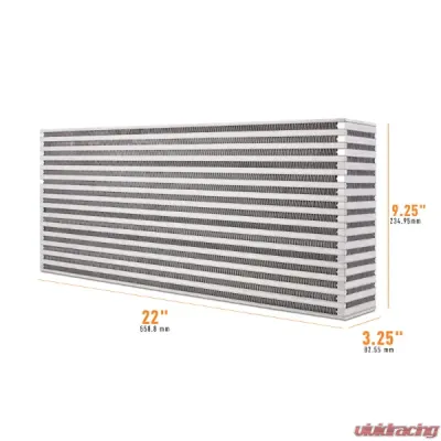Mishimoto 22" x 9.25" x 3.25" Air-to-Air Intercooler Core - MMUIC-10
