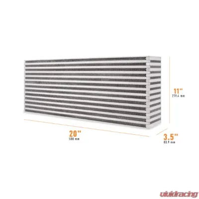 Mishimoto 20" x 11" x 3.5" Air-to-Air Intercooler Core - MMUIC-13