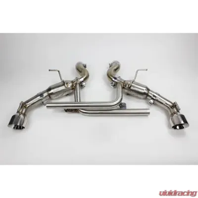 Mishimoto Dual-Tip Pro Axle Back Exhaust w/ Polished Tips - MMEXH-CAM8-16ADTPP