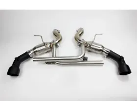 Mishimoto Dual-Tip Pro Axle-Back Exhaust w/ Black Tips