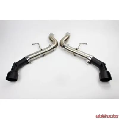 Mishimoto Dual-Tip Race Axle-Back Exhaust w/ Black Tips - MMEXH-CAM8-16ADTRBK