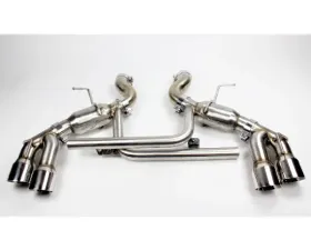 Mishimoto Quad-Tip Pro Axle-Back Exhaust w/ Polished Tips