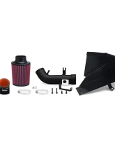 Mishimoto Performance Air Intake Wrinkle Black w/ Heatshield                                     - MMAI-CIV-06SIHWBK - Image 2
