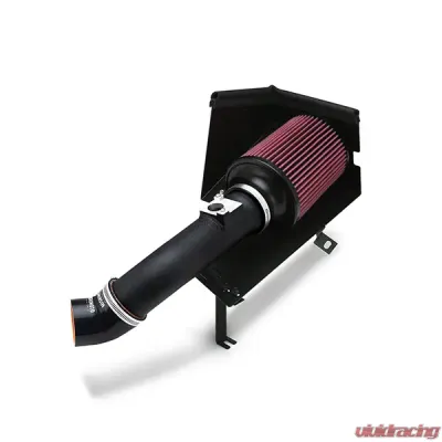 Mishimoto Performance Air Intake Wrinkle Black w/ Heatshield - MMAI-CIV-06SIHWBK