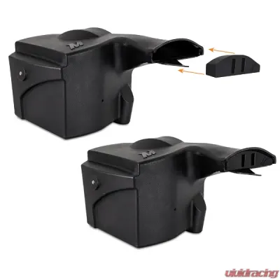 Mishimoto Performance Intake & Snorkel Bundle w/ Dry Washable Filter - MMB-RGR-19DW