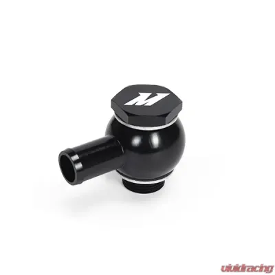 Mishimoto Banjo Fitting w/ Bolt M20 x 5/8 Straight Black - MMBB-STBK