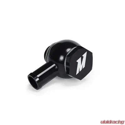 Mishimoto Banjo Fitting w/ Bolt M20 x 5/8 Straight Black - MMBB-STBK