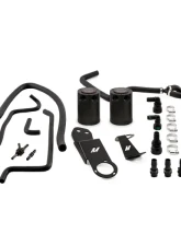 Mishimoto Black Baffled Oil Catch Can Kit Cadillac ATS 2013-2018                                     - MMBCC-ATS4-13SBE - Image 4