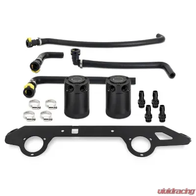 Mishimoto Baffled Oil Catch Can System - MMBCC-BR27-23S
