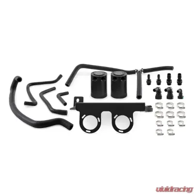 Mishimoto Baffled Oil Catch Can System - MMBCC-CAM4-16SBE