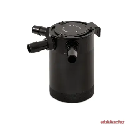 Mishimoto 3 Port Compact Baffled Oil Catch Can - MMBCC-CBTHR-BK