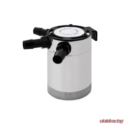 Mishimoto 3 Port Compact Baffled Oil Catch Can - MMBCC-CBTHR-P