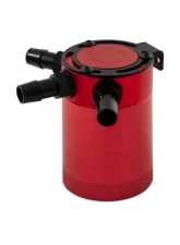 Mishimoto 3 Port Compact Baffled Oil Catch Can                                     - MMBCC-CBTHR-RD - Image 4