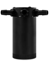 Mishimoto 3 Port XL Compact Baffled Oil Catch Can                                     - MMBCC-CBTHR-XLBK - Image 4