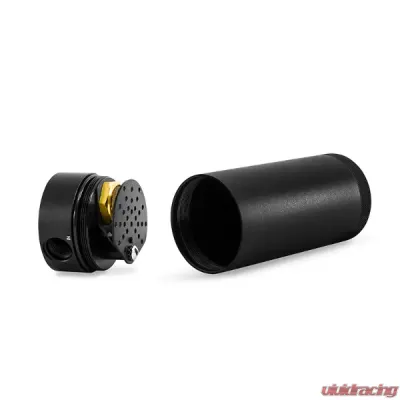 Mishimoto 3 Port XL Compact Baffled Oil Catch Can - MMBCC-CBTHR-XLBK