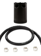 Mishimoto 2 Port Compact Baffled Oil Catch Can                                     - MMBCC-CBTWO-BK - Image 5