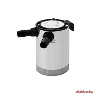 Mishimoto 2 Port Compact Baffled Oil Catch Can - MMBCC-CBTWO-P