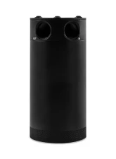 Mishimoto 2 Port XL Compact Baffled Oil Catch Can                                     - MMBCC-CBTWO-XLBK - Image 2