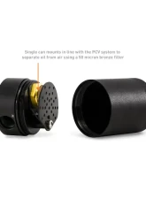 Mishimoto Baffled Oil Catch Can PCV Side                                     - MMBCC-CIV-22P - Image 7