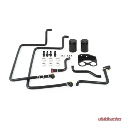 Mishimoto Baffled Catch Can Kit - MMBCC-F27T-15SBE
