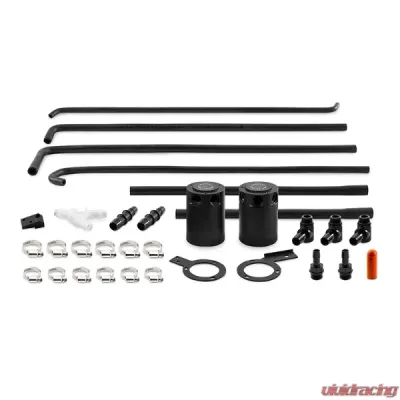 Mishimoto Baffled Oil Catch Can System Subaru Impreza | WRX 2008-2014 - MMBCC-WRX-08SBE