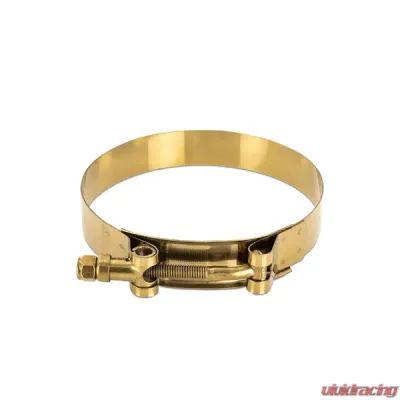 Mishimoto 1.141.38" Gold Stainless Steel T-Bolt Clamp - MMCLAMP-125GD