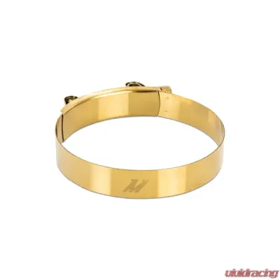 Mishimoto 1.141.38" Gold Stainless Steel T-Bolt Clamp - MMCLAMP-125GD