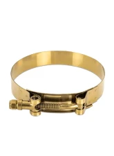 Mishimoto 3.39" 86mm Gold Stainless-Steel T-Bolt Clamp                                     - MMCLAMP-35GD - Image 3