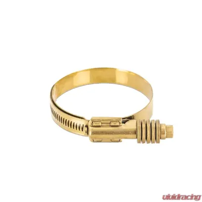 Mishimoto 2.24" 3.11" 57mm 79mm Gold Constant Tension Worm Gear Clamp - MMCLAMP-CTWG-79GD