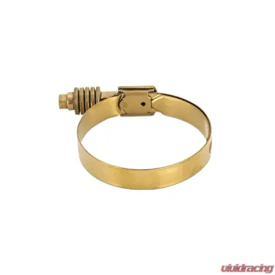 Mishimoto 2.763.62" Gold Constant Tension Worm Gear Clamp - MMCLAMP-CTWG-92GD