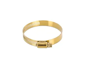 Mishimoto 0.39-0.63 10mm-16mm Gold High-Torque Worm Gear Clamp