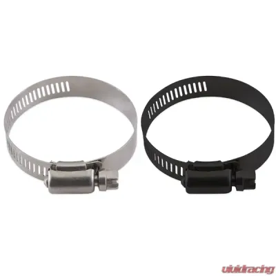 Mishimoto 18mm 32mm 10 Pack Black High-Torque Worm Gear Clamp - MMCLAMP-WG-32HTBK