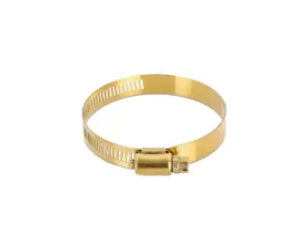 Mishimoto 1.30-2.24 33mm-57mm Gold High-Torque Worm Gear Clamp