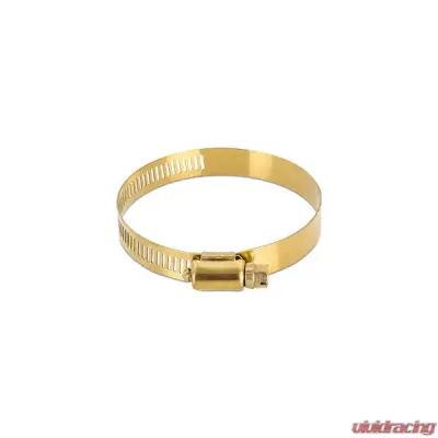 Mishimoto 2.05-2.99 52mm-76mm Gold High-Torque Worm Gear Clamp - MMCLAMP-WG-76HTGD
