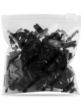 Mishimoto 5/16" Hole 13/16" Head Diameter 33/64" Stem Length Trim Clips 40 Pieces                                     - MMCP-07 - Image 2