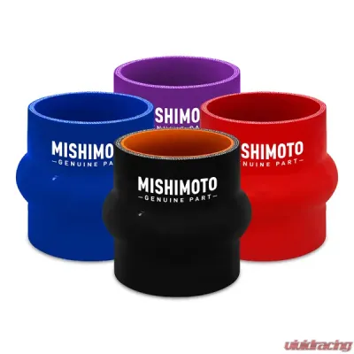 Mishimoto 2.5" Black Hump Hose Coupler - MMCP-2.5HPBK
