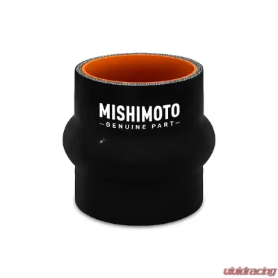 Mishimoto 2.5" Black Hump Hose Coupler - MMCP-2.5HPBK